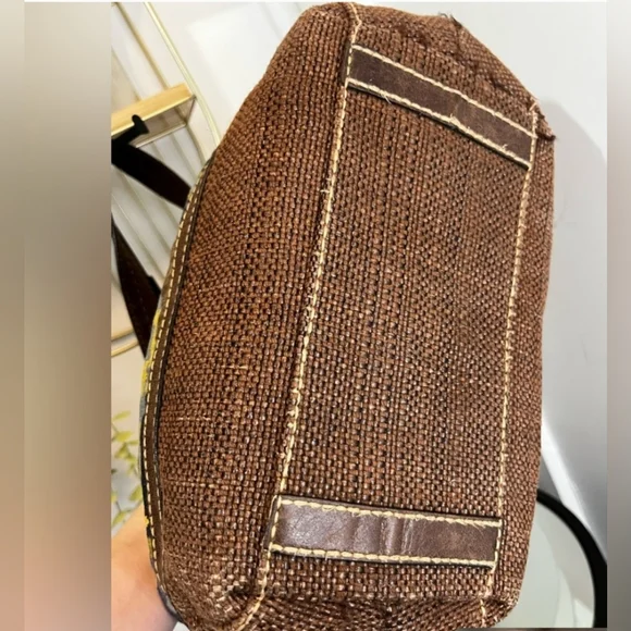 Vintage Fossil Fibrant Floral Shoulder Bag - Picture 5 of 10